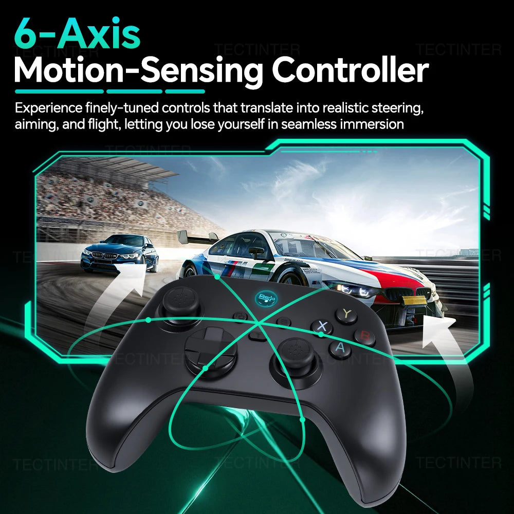 G6 Wireless Controller For Nintendo Switch 1/2 Hall Effect mobile game Joystick For PC Controls/PS3/4/Android/IOS Smartphone