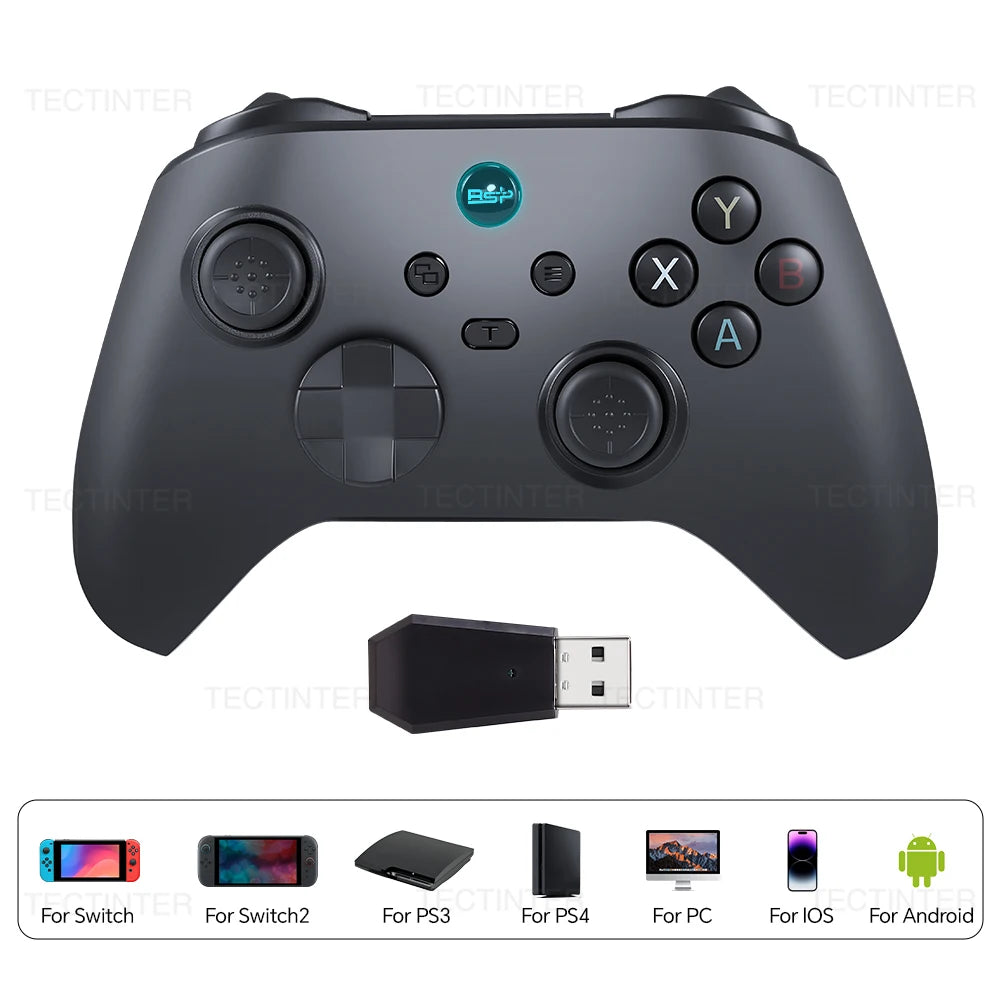 G6 Wireless Controller For Nintendo Switch 1/2 Hall Effect mobile game Joystick For PC Controls/PS3/4/Android/IOS Smartphone