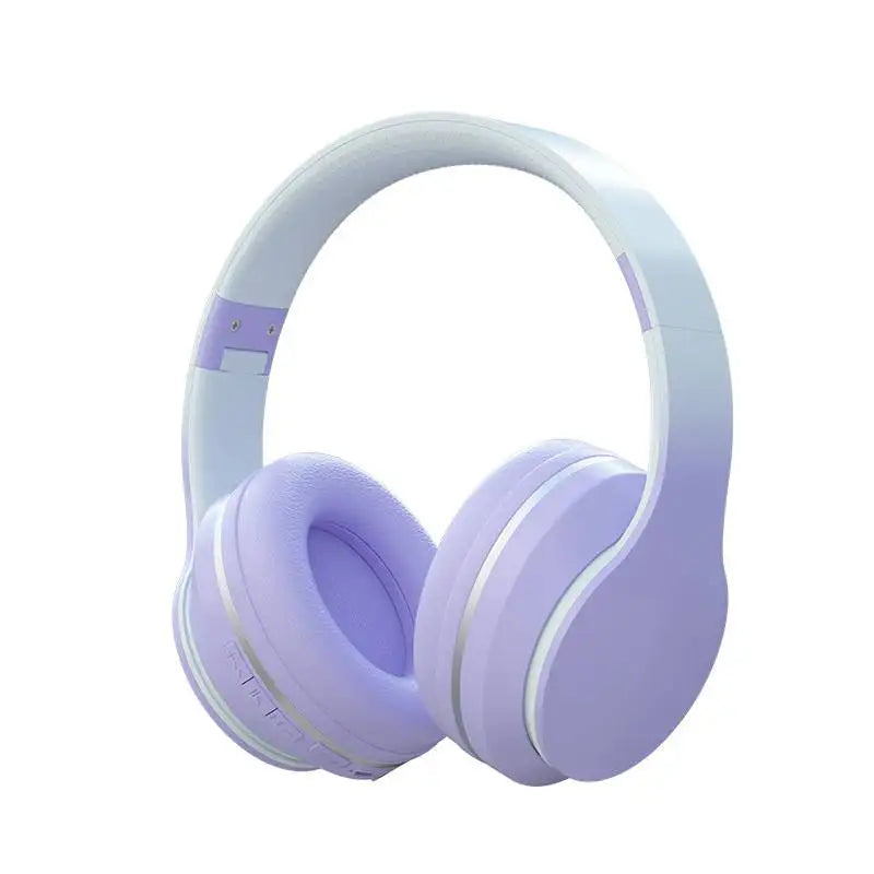 Gradient Headset Wireless BT 5.1 Headphones With Mic Headsets Stereo Sound Earphones Sports Gaming Headphones Supports TF
