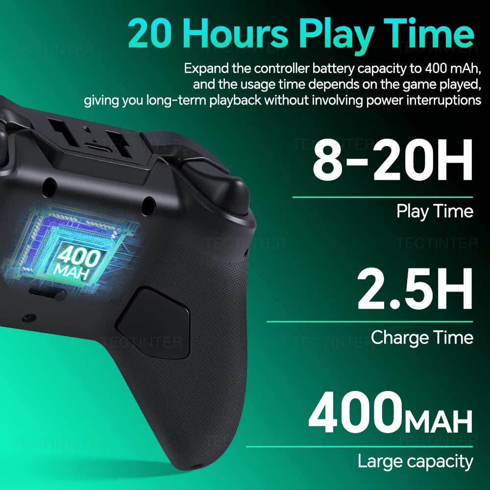 G6 Wireless Controller For Nintendo Switch 1/2 Hall Effect mobile game Joystick For PC Controls/PS3/4/Android/IOS Smartphone